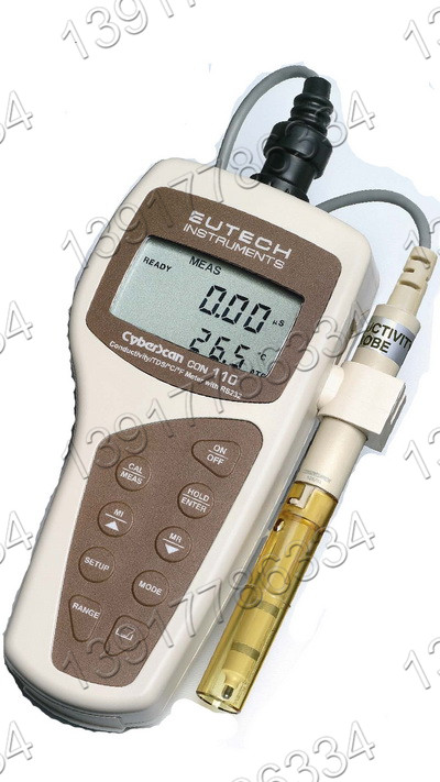 Eutech CON110便攜式防水型電導(dǎo)率/TDS測(cè)量?jī)x